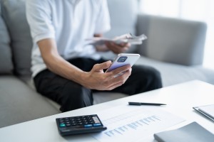 Man using EverAfter to create a Free Will