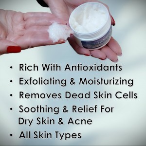 Pamper Coconut Scrub Exfoliates and moisturizes rich with antioxidants soothing removes dead skin ce