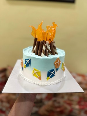 Lohri Celebration Cake