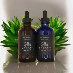 Goddess Mane Hair Food & Hot Growth Oil 4oz