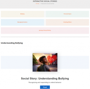 Interactive Social Stories: Learning Resources