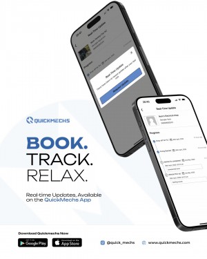 Quickmechs Auto repair real time update for Mechanic