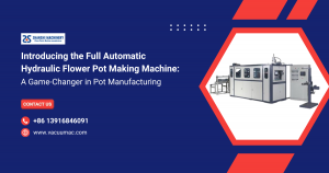 Flower pot making machine