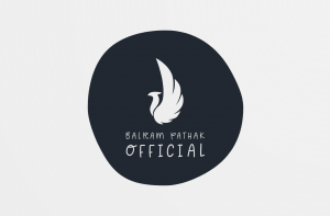 Official logo of Balram Pathak Official, representing creativity and authenticity.