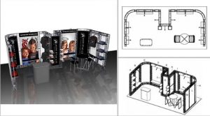 10x20ft Truss Trade Show Display SalinasIconic Displays
