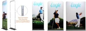 Iconic Displays Tension Fabric Banner Stand
