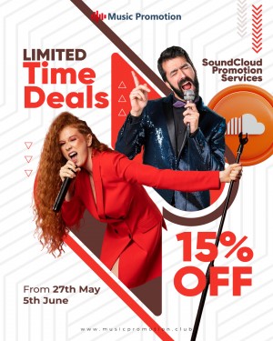 15% Discount on Soundcloud Promotion Packages