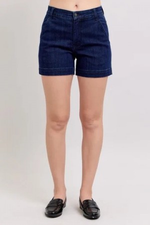 Judy Blue Full Size High Waist Denim Shorts Plus Size