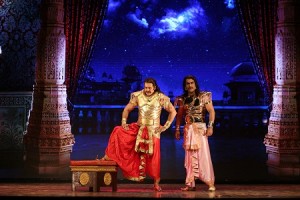Puneet Issar as Duryodhan and Rahul Bhauchar as Karan.