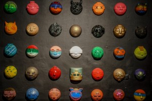 Ancestral Emojis Installation no.2