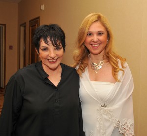 Silvina Luna, host of Liza Minnelli’s exclusive performance.