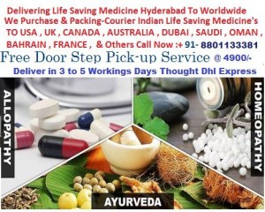 medicine courier from india to usa
