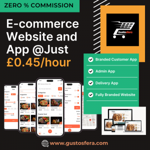E commerce Website and App Gustosfera 1