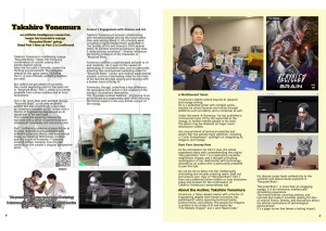 Author Takahiro Yonemura featured in US magazine