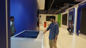 Interactive Gesture Based Table