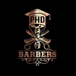 PHD BARBERS LOGO