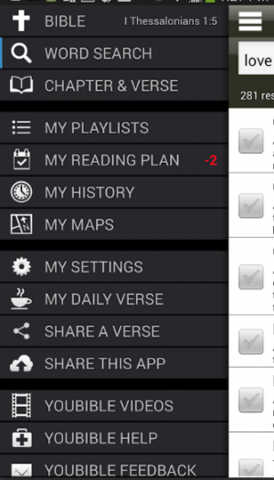 Scourby You Bible App  is the Ultimate combination of Synchronized text and audio.