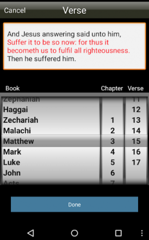 Scourby You Bible App  is the Ultimate combination of Synchronized text and audio.