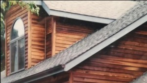 Power Washing Gutter