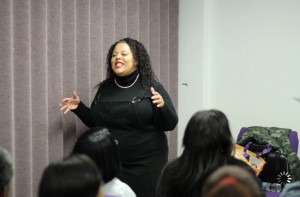 Dr. Alice Prince at a women