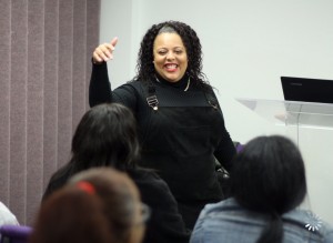 Dr. Alice Prince is motivating woment.