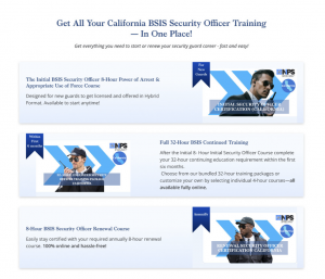 National Institute of Public Safety Launches BSIS-Certified Security Guard Training Across Los Angeles County