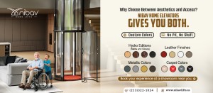 Accessible Home Elevator – Nibav Lift with Wheelchair Access