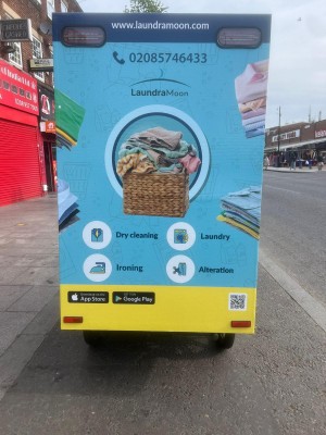 ironing collection and delivery by laundramoon