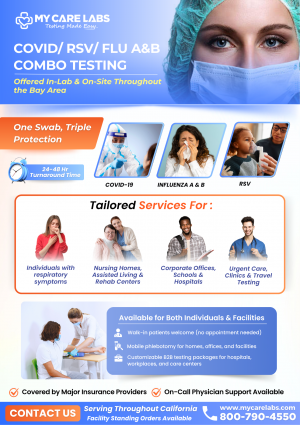 My Care Labs - COVID, RSV, FLU A&B Testing