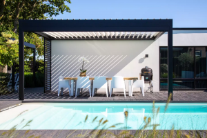 algarve louvered pergola