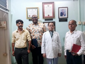 Naresh Chauhan, Dr. Lairikyengbam, Dr. Stanley