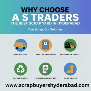 Why choose A S Traders - offering free pickup, digital weighing and best scrap prices