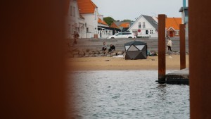 DenmarkBeach 140@ninainsauna enjoying HEX heat the Finnish way  #FinnishSauna #PortaSauna