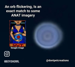 ANAT, Imager found on Google matches an orb filmed and posted to TikTok by another user