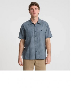 Roark Revival Mens Woven Burnt