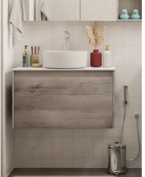 HERA 46 Vanity Cabinet Charcoal Ash