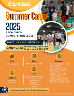 Active Engaged Energized Summer Camp Moments at Can Sports Center