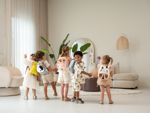 Backpacks designed for tiny shoulders — soft, safe, and irresistibly cute.