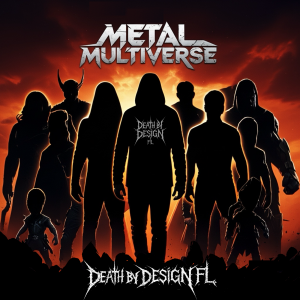 Death by Design FL METAL MULTIVERSE Album Art