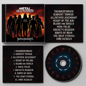 Death by Design FL METAL MULTIVERSE CD Image