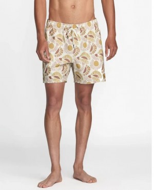 RVCA Mens Boardshorts Exotica Elastic