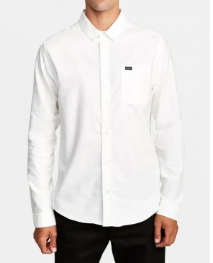 RVCA Mens Shirt That ll Do Long Sleeve