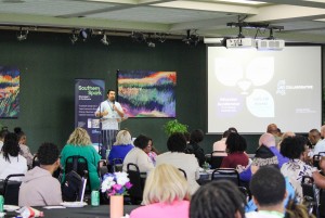 Southern Spark 2025 keynote by David Collins