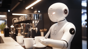 China Ai Coffee Robot