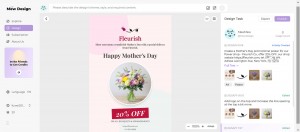 mew design ai generated infographic