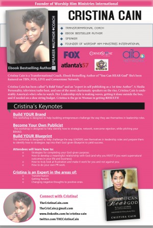 Cristina Cain One Sheet