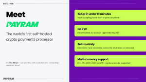 PayRam crypto payment gateway versus other competitors