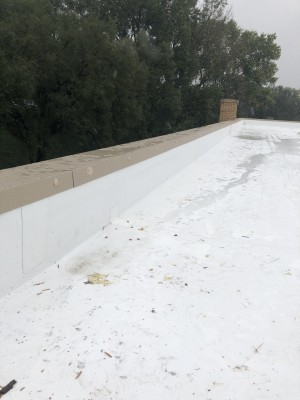 Commercial roof replacement