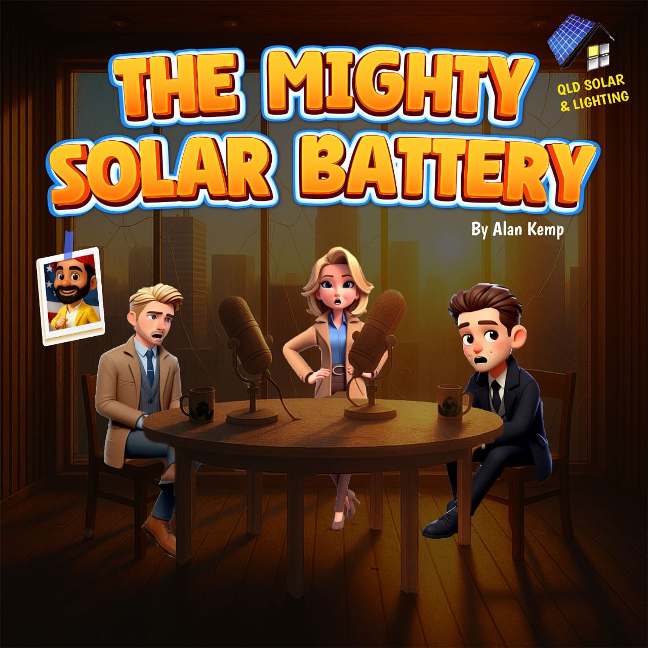 Brisbane Solar Boss Releases New Children’s Book: The Mighty Solar Battery