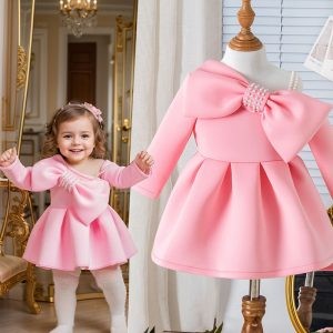Pink Jacket Frock